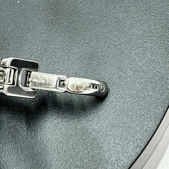 GUCCI Watch Ladies Gucci 1400L Pink Silver YA014513 - Picture 8 of 8